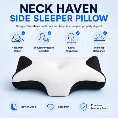 Neck Haven™ Side Sleeper Pillow