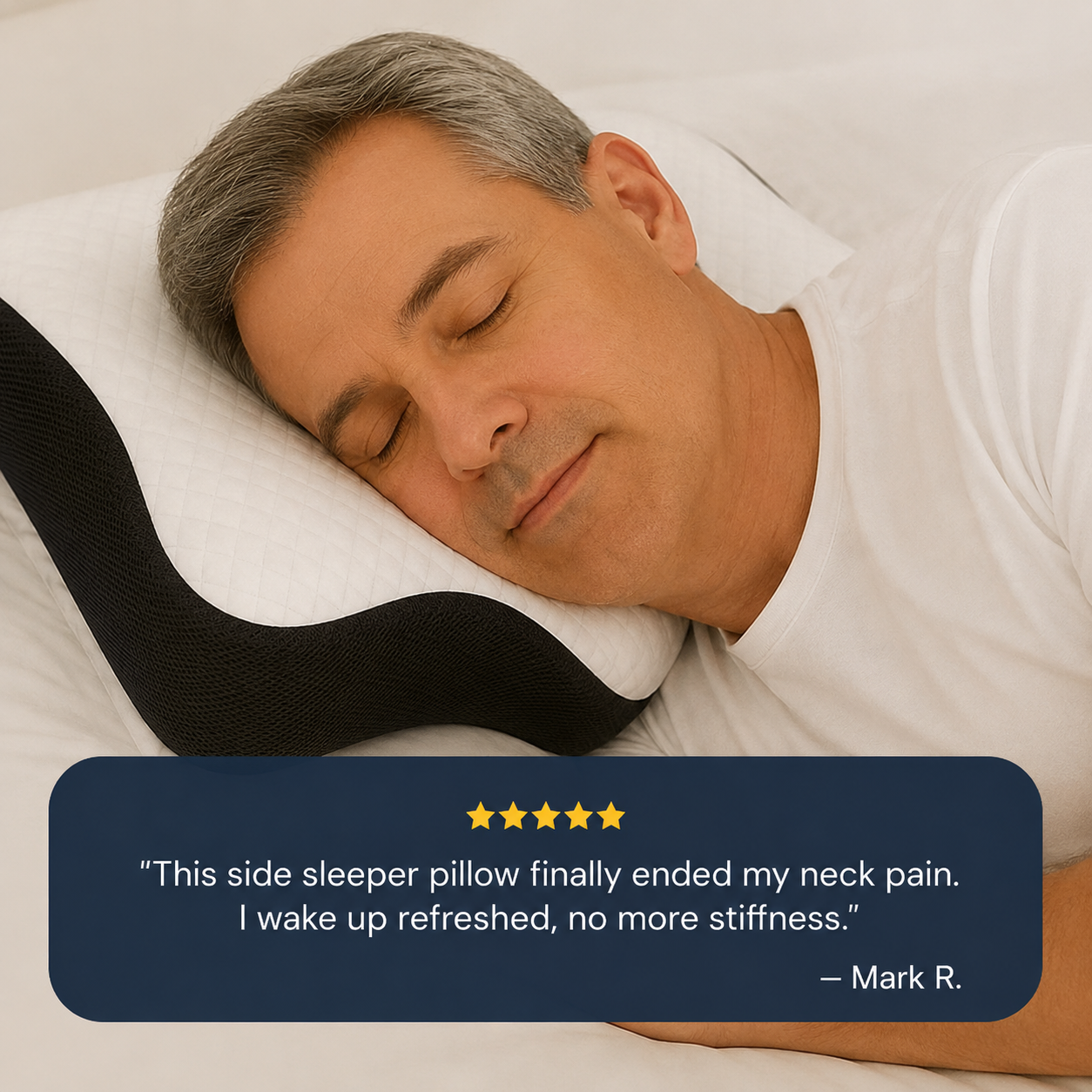 Neck Haven™ Side Sleeper Pillow