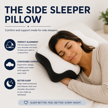 Neck Haven™ Side Sleeper Pillow